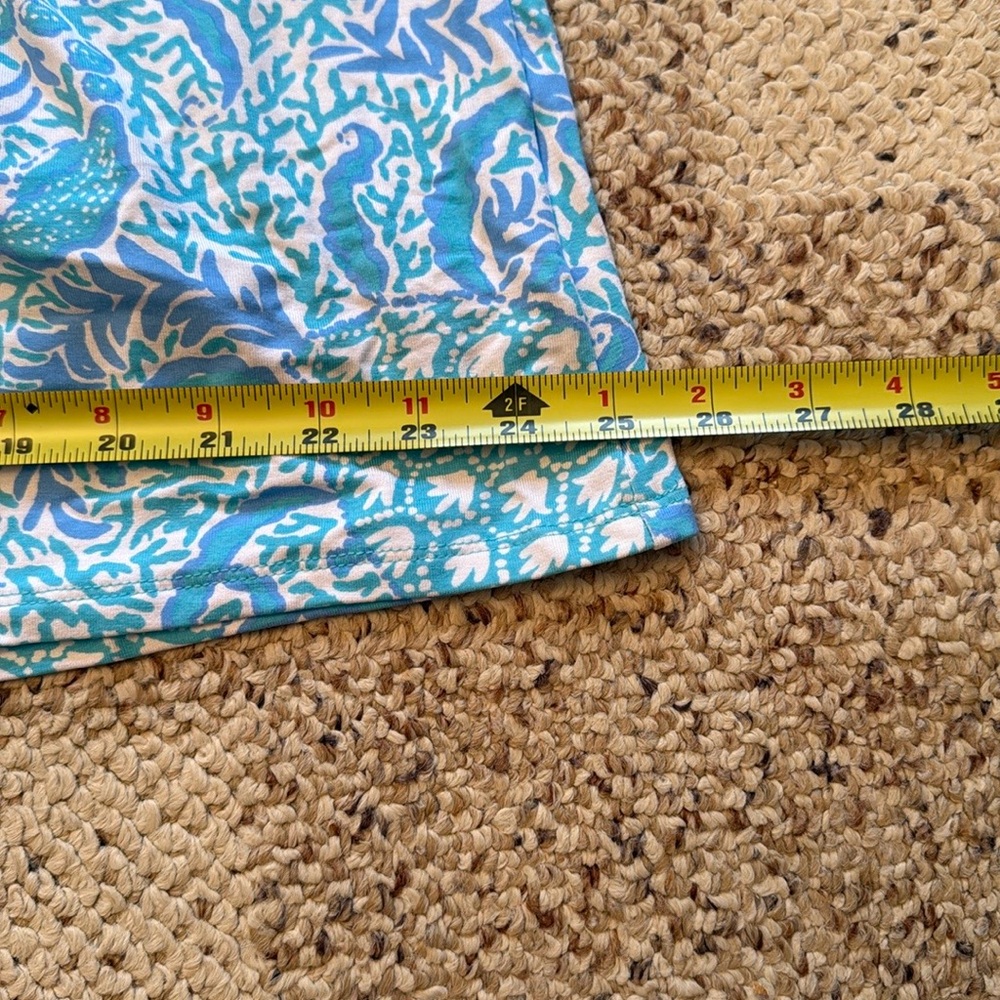 Lilly Pulitzer Blue and White Romper - Picture 4 of 10